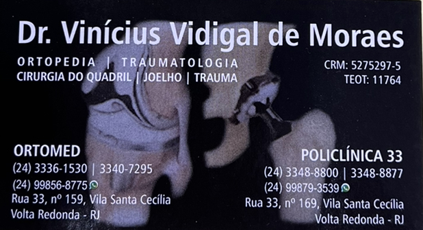 Dr. Vinicius Vidigal de Moraes - Volta Redonda - RJ